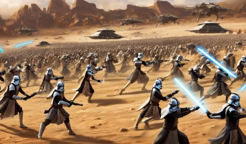 Star wars clone wars battle