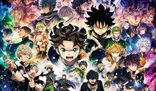 Black. Clover