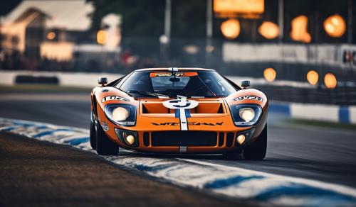 Ford gt40 lemans 1967