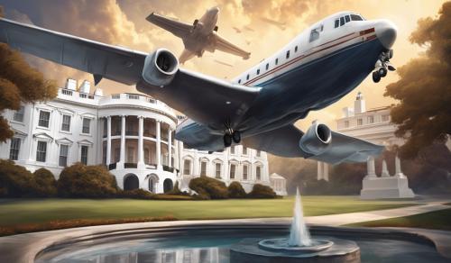 plane flew into the white house