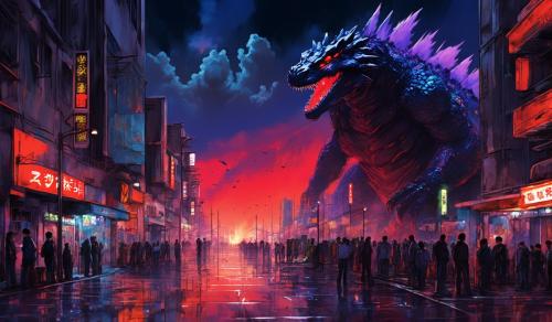 Neon Genesis Evangelion X Godzilla