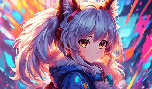 Furry anime girl