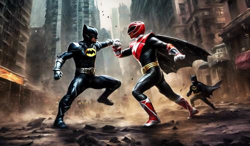 Power ranger vs Batman 