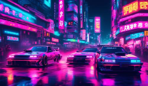 Cars Drifting Japan