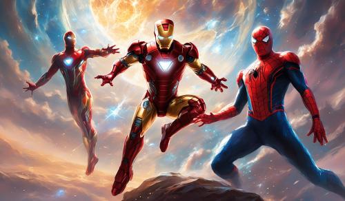 iron man and spiderman