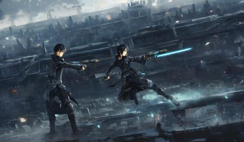 Kirito dual wield