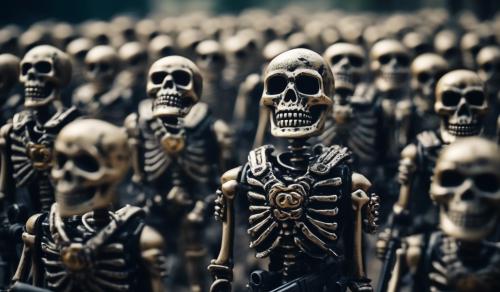 Modern Skeleton army