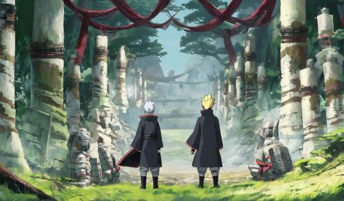 Boruto and Momoshiki