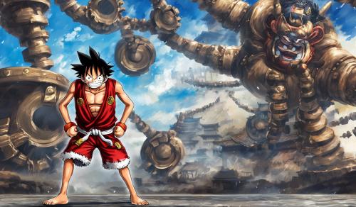 Luffy gear 5,latteen