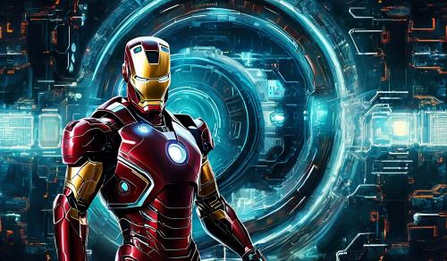 i imagined a wallpaper and theme that operates like Jarvis on the movie Ironman. Mechanical high tech theme