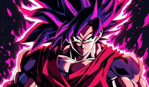 Goku black Transforms to ssj 4 evil