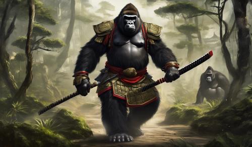 Gorilla samurai