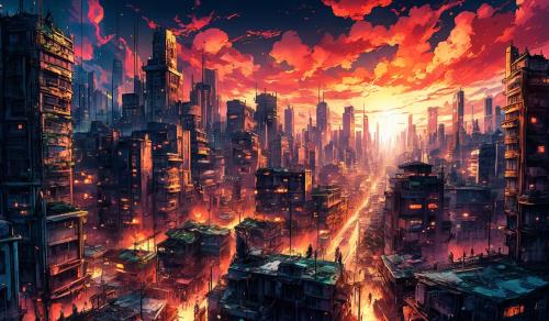 a apocalytic City