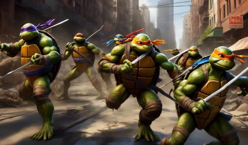 Tmnt in action