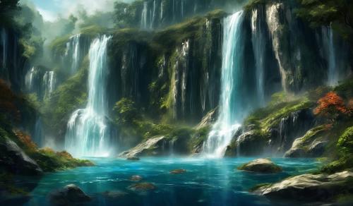 water fall