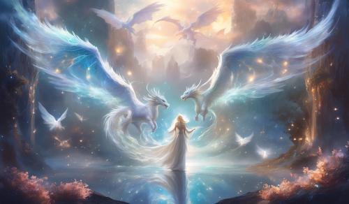 Angels and dragons