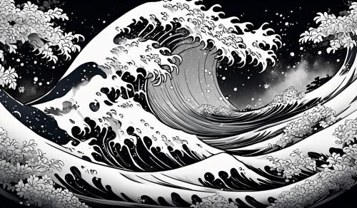 the great wave black and small whiteY