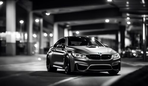 black and white bmw m4