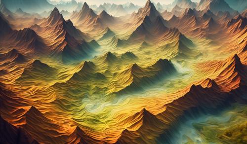 topographic animated wallpaper