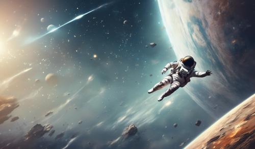 spaceman falling