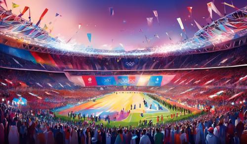 Paris 2024 Olympic open ceremony.