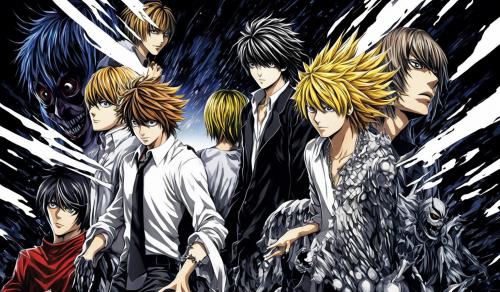 death note black plain