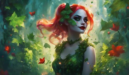 Harley quinn poison ivy