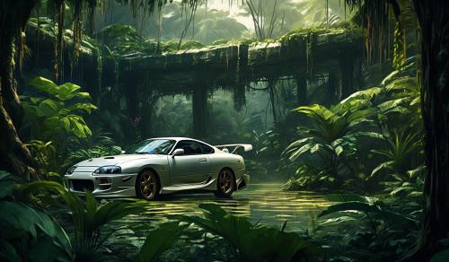 Old 1998 supra in the Jungle