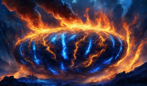 Blue fire