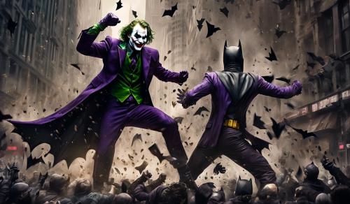 JOKER DEFEATING BATMAN