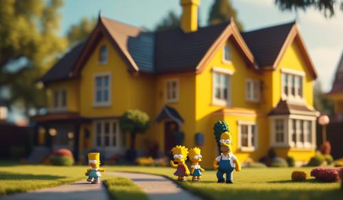 Simpsons house