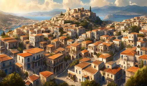 Old greece city of Atena