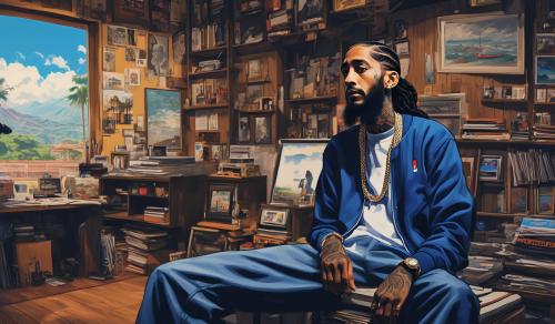 Nipsey Hussle studio Ghibli