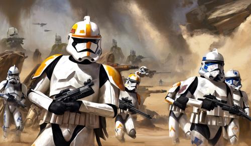 Starwars clone troopers 