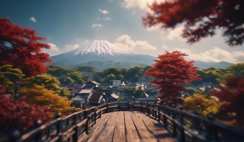  4k Realistic  HD landscape of Shoto Todoroki, 