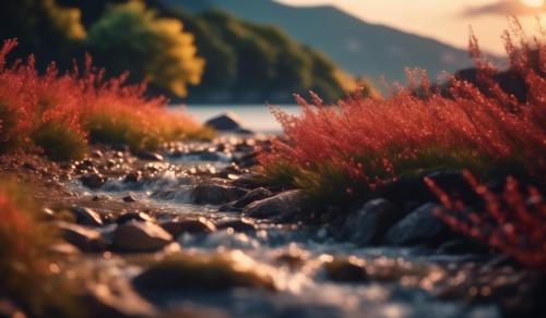  4k Realistic  HD landscape of Shoto Todoroki, 