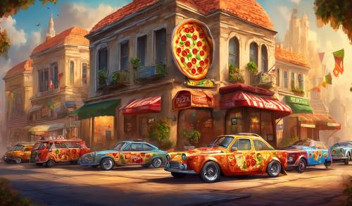 Pizza cars