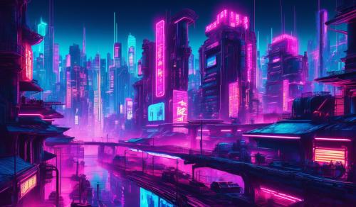 Cyberpunk city