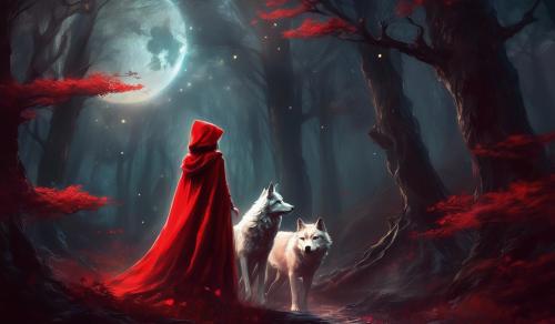 Little red riding hood and the wolf