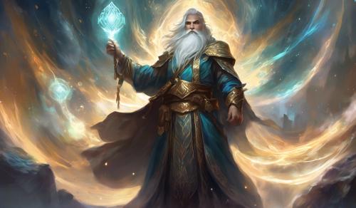 A super fine looking Human mage besides a super sexy, but he also looks like a one man army, dwarf