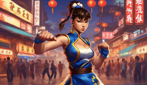 Street Fighters Chun li