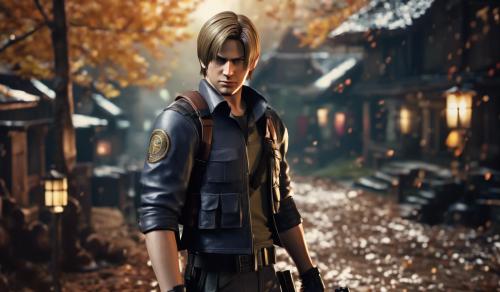 Resident evil 4 remake. Leon s Kennedy. Village