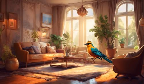 bird in the living room