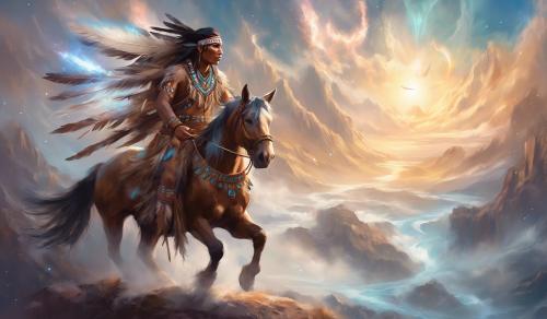 Native American warrior