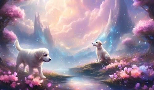 puppyflowerslandscape