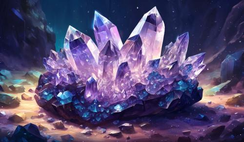 Crystal cluster