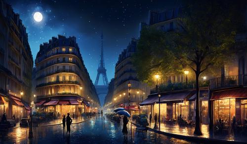 Paris by night