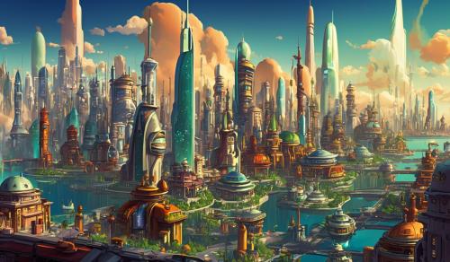 Futurama city