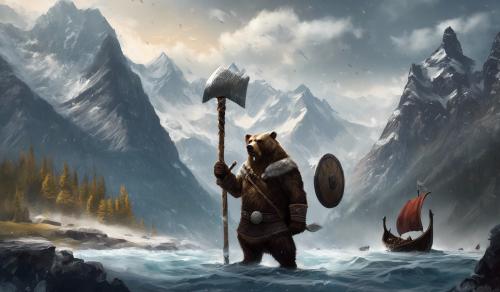 Viking bear