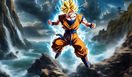 hazme una foto de goku ultrainstinto super sayayin